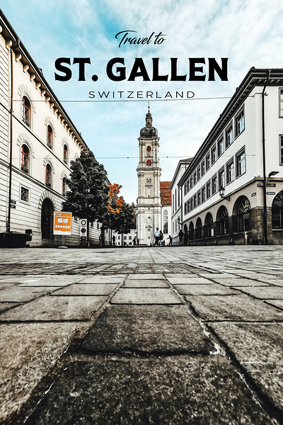 St. Gallen Switzerland Travel Print Print
