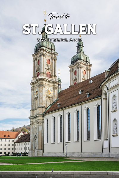 St. Gallen Switzerland Travel Print