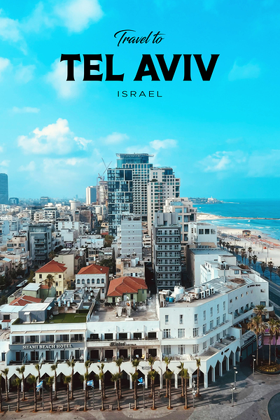 Tel Aviv Israel Travel Print