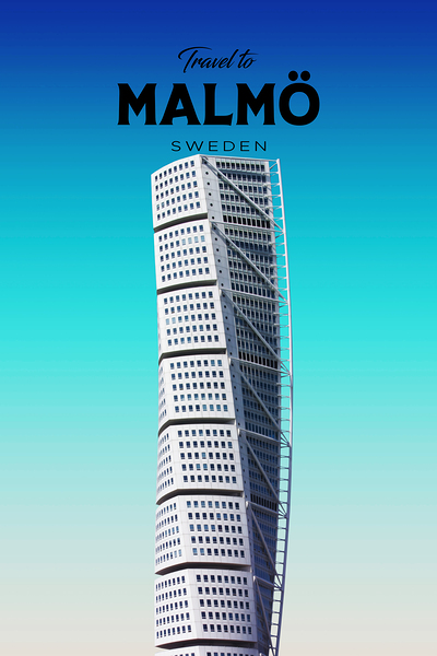 Malmo Sweden Print