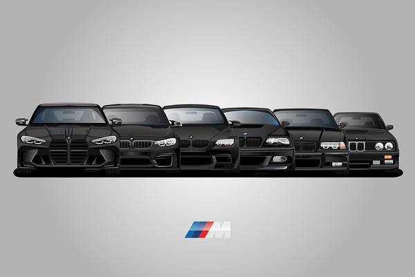 BMW Generation Black Print