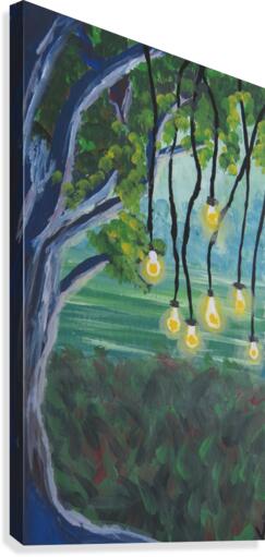 Blue Tree Canvas Print