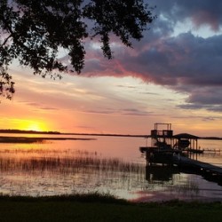 Sunset At The Lake