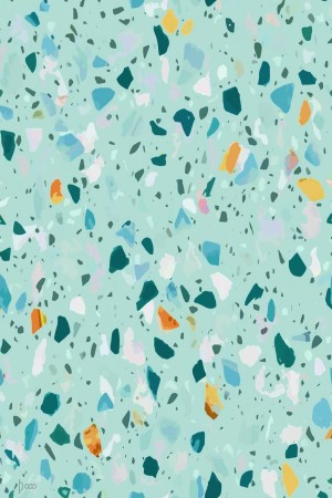 Blue Terrazzo