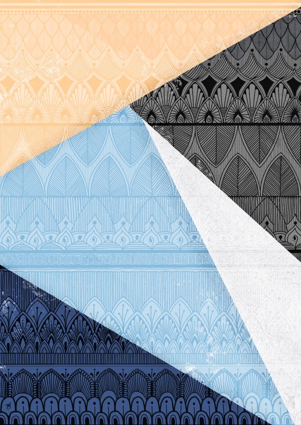 Pattern Color Patch Print