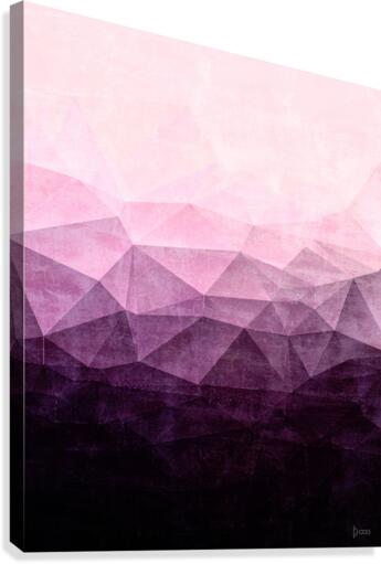 Purple Field Canvas Print