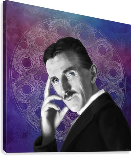 Tesla Canvas Print