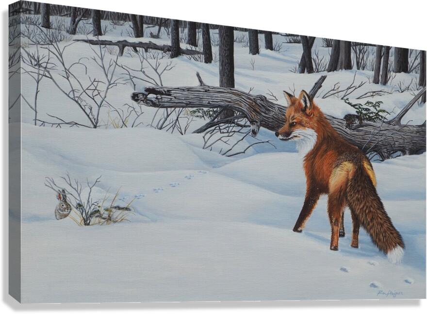 The Chase Canvas Print