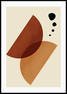 Abstract organic shape. a