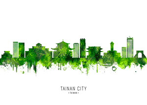 Tainan City Taiwan Cityscape