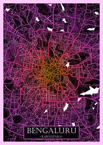 Bengaluru Karnataka Road Map