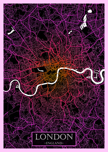 London England Road Map