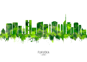 Fukuoka Japan Cityscape