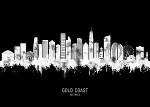 Gold Coast Australia BW