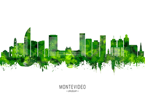 Montevideo Uruguay Cityscape