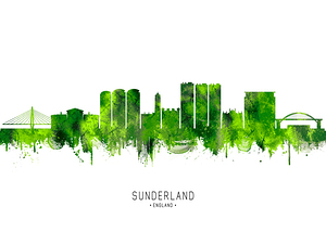 Sunderland England Cityscape