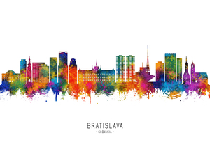 Bratislava Slovakia Skyline