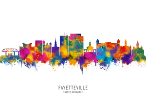 Fayetteville North Carolina Skyline