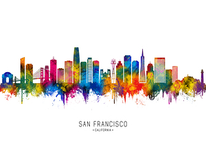 San Francisco California Skyline