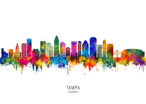 Tampa Florida Skyline