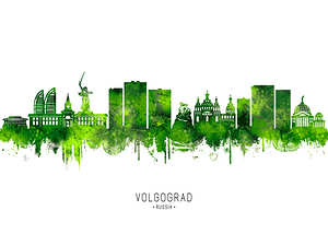 Volgograd Russia Cityscape