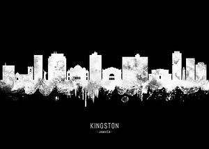 Kingston Jamaica BW