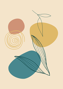 Contemporary art posters. b