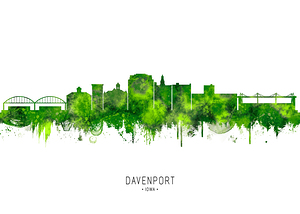 Davenport USA Cityscape