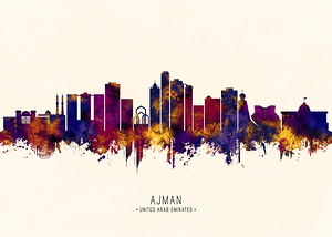 Ajman UAE Skyline
