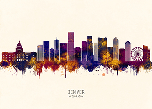 Denver Colorado Skyline