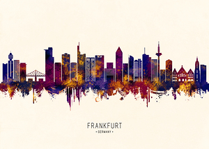Frankfurt Germany Skyline