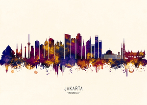 Jakarta Indonesia Skyline
