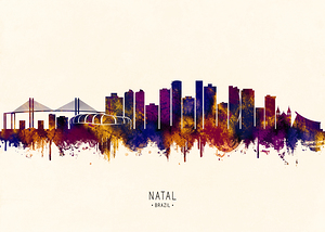 Natal Brazil Skyline