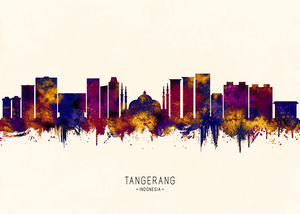 Tangerang Indonesia Skyline