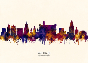 Varanasi Uttar Pradesh Skyline