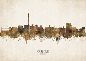 Carlisle England Cityscape Vintage