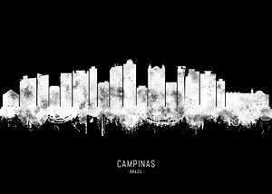 Campinas Brazil BW
