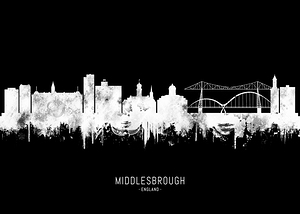 Middlesbrough England BW