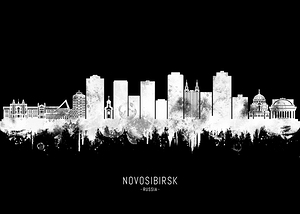 Novosibirsk Russia BW