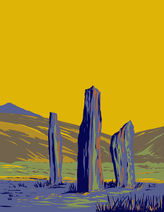 Standing Stones on Machrie Moor