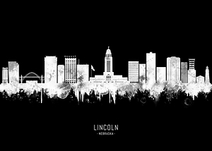 Lincoln Nebraska BW