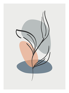 Illustration of Botanical Design. b