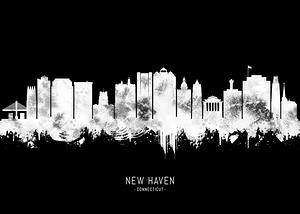 New Haven Connecticut BW