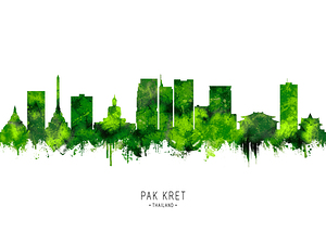 Pak Kret Thailand Cityscape