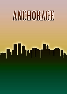 Anchorage Skyline Minimal