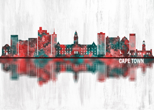 Cape Town South Africa Skyline