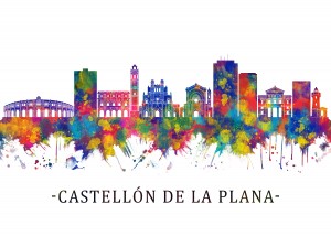 Castellon de la Plana Spain Skyline
