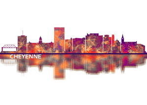 Cheyenne Wyoming Skyline
