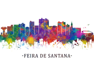 Feira de Santana Brazil Skyline