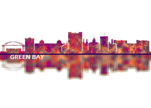 Green Bay Wisconsin Skyline